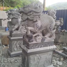 青石麒麟雕刻藝術 傳統工藝與現代美學的完美融合